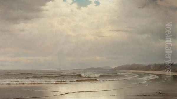 Biddeford Beach, Maine by William Frederick de Haas