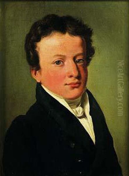 Portrait De Jeune Homme by Louis Leopold Boilly