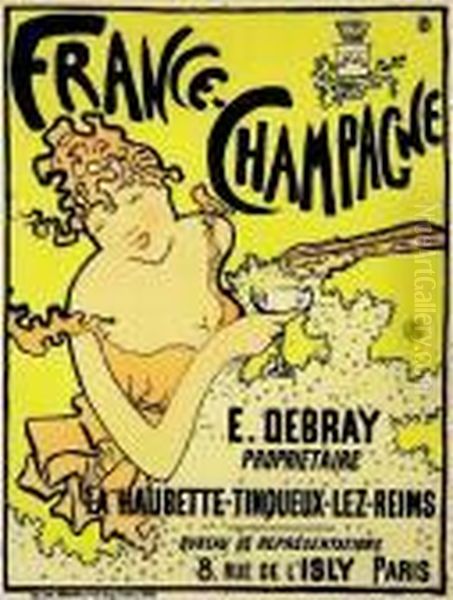 France-champagne E Debray Proprietaire La Haubette-tinqueux-lez-reims 1891 by Pierre Bonnard