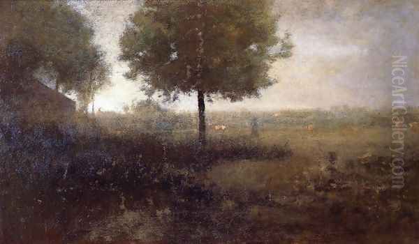 Hazy Morning, Montclair by George Inness