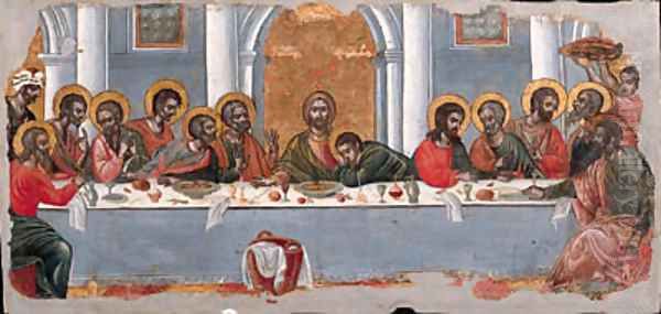 The Last Supper by School Of The Ionian Islands