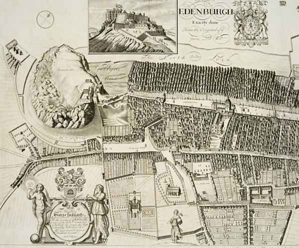 Plan of Edinburgh by Andrew Johnston