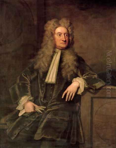 Sir Isaac Newton by Sir Godfrey Kneller