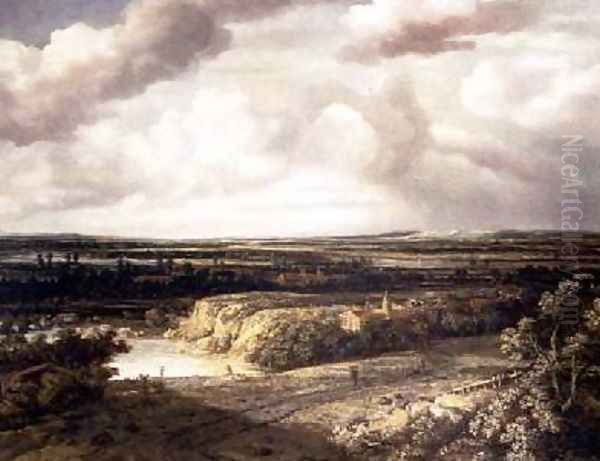 Panoramic Landscape by Philips Koninck