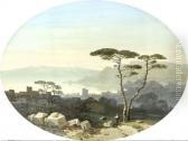 Paysage Ditalie by Ciceri, Eugene