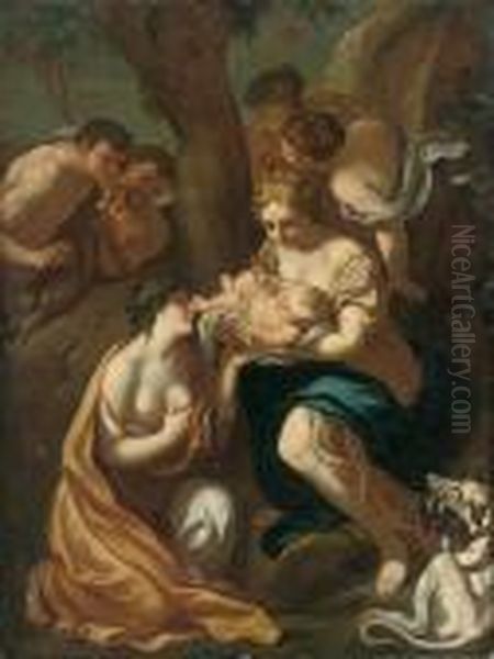 The Birth Of Adonis by Carlo Cignani