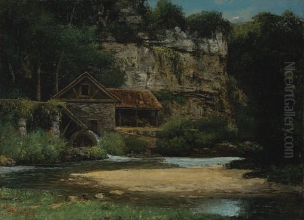 Le Moulin by Gustave Courbet