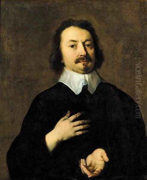 Portrait of a gentleman, said to be Evangelista Torricelli (1608-1647) by Sir Peter Lely