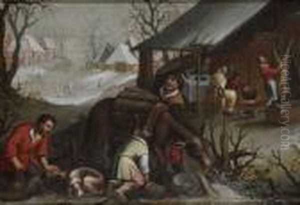 El Invierno by Jacopo Bassano (Jacopo da Ponte)