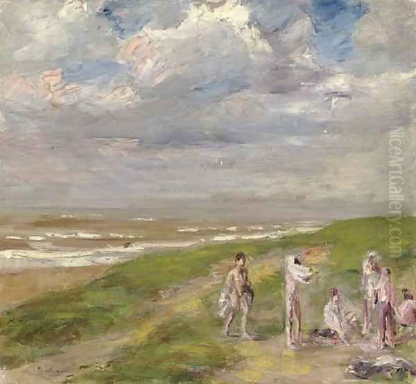 Nach dem Bade by Max Liebermann