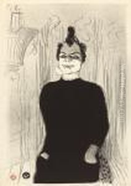 A La Gaiete Rochechouart: Nicolle by Henri De Toulouse-Lautrec