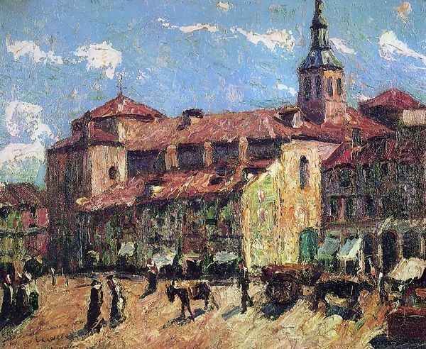 Sunny Day - Segovia by Ernest Lawson