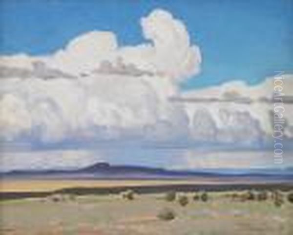 Summer Clouds, New Mexico by Maynard Dixon