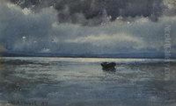 Moonlight, Lough Swilly, Co. Donegal by William Percy French