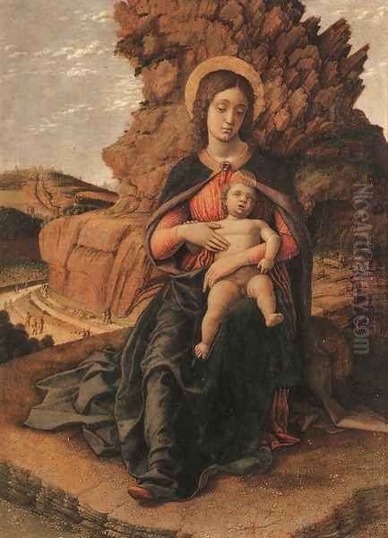 Madonna and Child 1506 by Andrea Mantegna