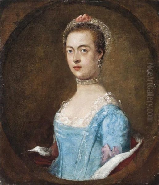 Portrait Of A Lady by Thomas Gainsborough