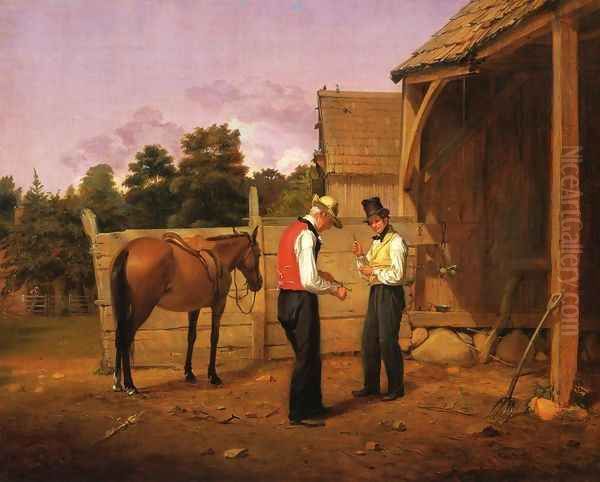 Horse Dealers by William Sidney Mount