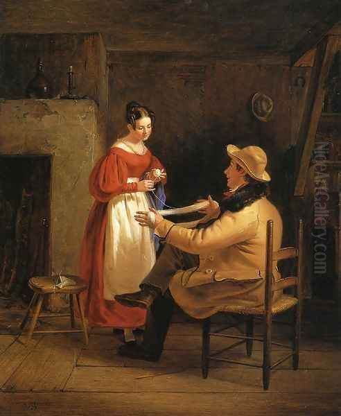 Courtship by William Sidney Mount