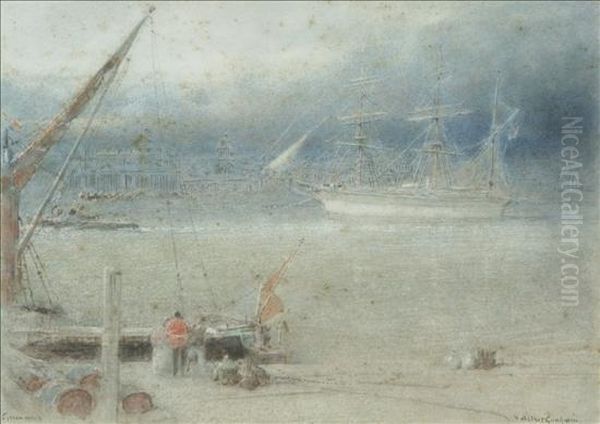 Greenwich by Albert Goodwin