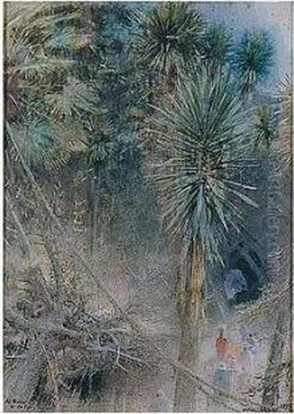 Ali Baba And The Forty Thieves by Albert Goodwin