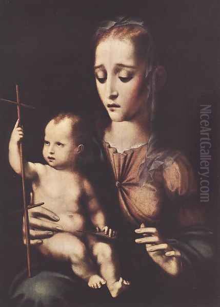 Madonna with the Child by Luis de Morales