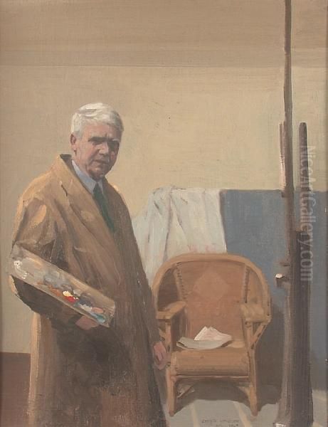 Portrait Of An Artist by George Houston