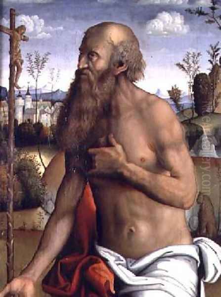 St Jerome in Penitence by Marco Meloni