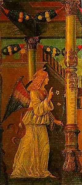 The Angel of the Annunciation by Domenico Morone