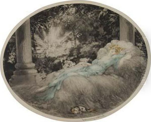 Sleeping Beauty by Louis Icart