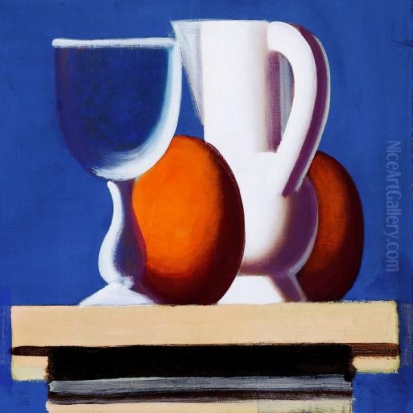 Still Life With Glass by Vilhelm Lundstrom