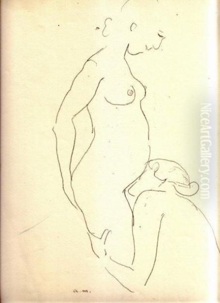 Dessin Erotique by Albert Marquet