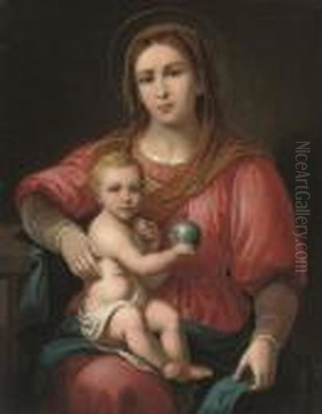 The Madonna And Child by Anton Raphael Mengs