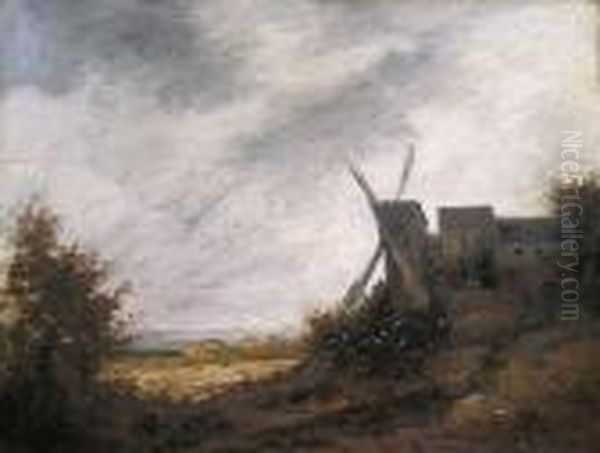 The Windmill by Georges Michel