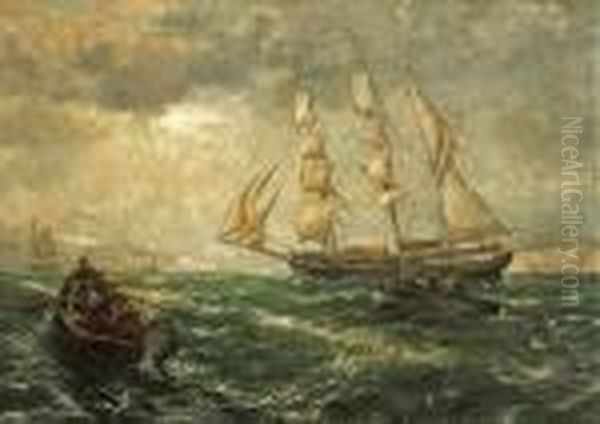 Homeward Bound To Plymouth Sound by Thomas Rose Miles