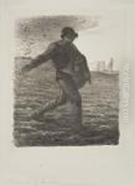 Le Semeur by Jean-Francois Millet