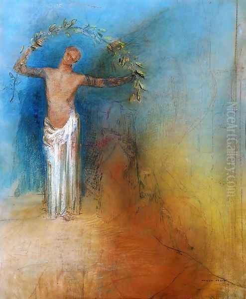 The Crown by Odilon Redon