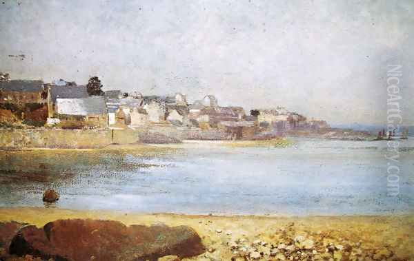 Breton Port by Odilon Redon