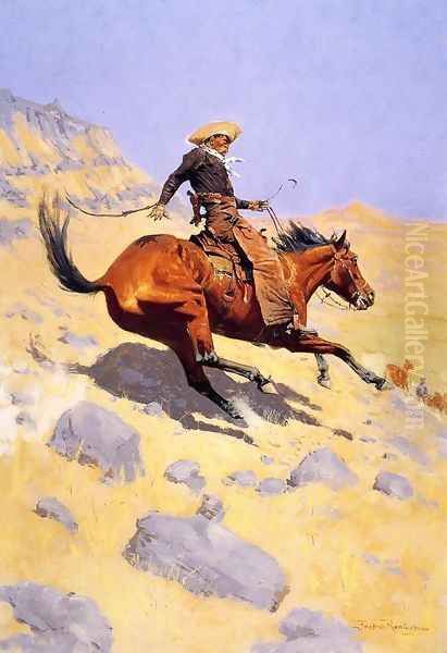 The Cowboy by Frederic Remington