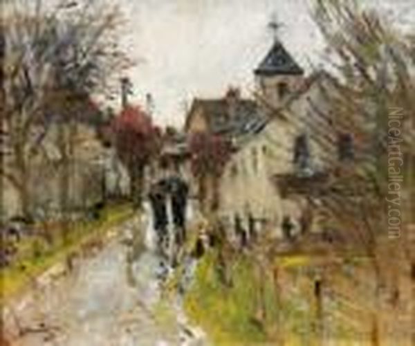 Le Chemin De L'eglise by Pierre Eugene Montezin