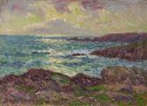 Seascape by Henri Moret