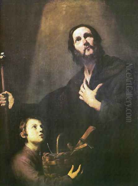 St Joseph and the Jesus child by Jusepe de Ribera