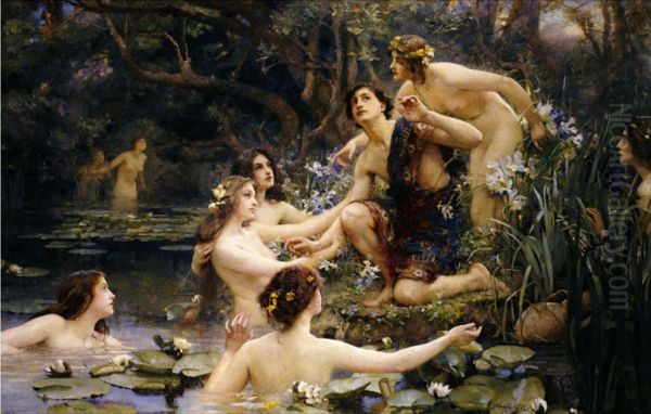 Hylas and the Water Nymphs by Henrietta Rae