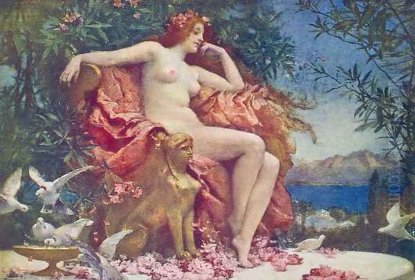 Venus Enthroned by Henrietta Rae