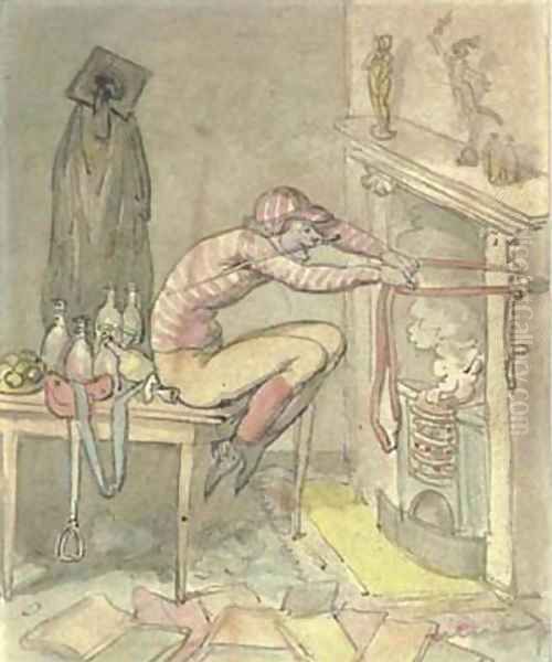 The Profligate by Thomas Rowlandson