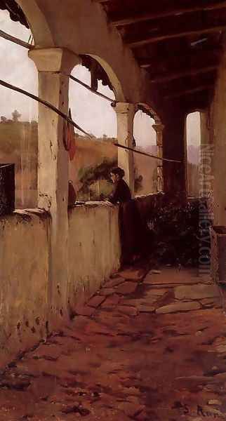 Lluvia de invierno by Santiago Rusinol i Prats