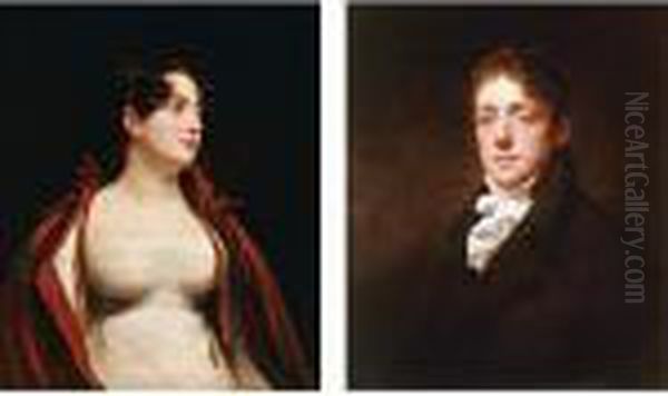 Portraits Of Mr. And Mrs. William Mackenzie by Sir Henry Raeburn