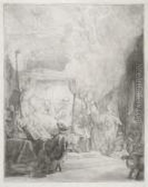 The Death Of The Virgin by Rembrandt Van Rijn