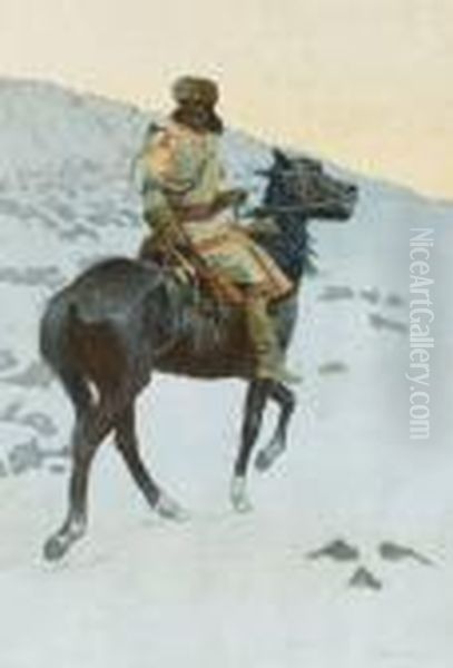 The Half Breed by Frederic Remington