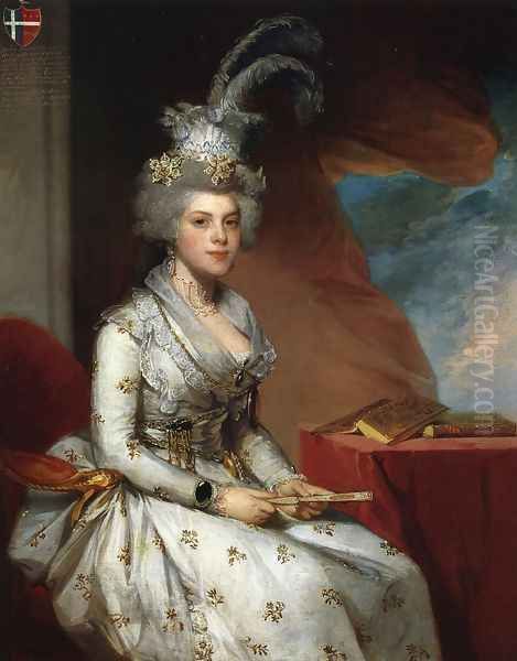 Matilda Stoughton de Jaudenes y Nebot 1794 by Gilbert Stuart