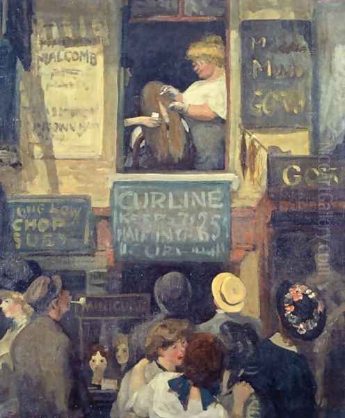 Hairdresser's Window by John Sloan